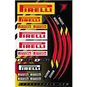D'COR Visuals Pirelli Rim Decal Sheet