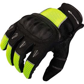 Motonation Rapita Hi-Viz Vented Textile Gloves
