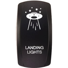 XTC Power Products Landing Lights Rocker Switch Face Plate
