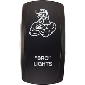 XTC Power Products Bro Lights Rocker Switch Face Plate