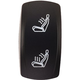 XTC Power Products Dual Zone Heated Seats Rocker Switch Face Plate
