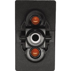 XTC Power Products Single Accessory Switch Body With L.E.D. Backlight