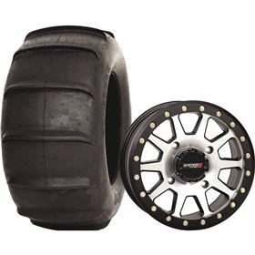 System 3 Off-Road 14x10, 4/137, 5+5 SB-3 Wheel And 29x13-14 DS340 Rear Tire Kit