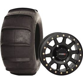 System 3 Off-Road 14x10, 4/110, 5+5 SB-3 Wheel And 29x13-14 DS340 Rear Tire Kit