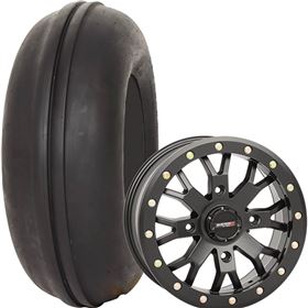 System 3 Off-Road 14x7, 4/137, 4+3 SB-4 Wheel And 29x11-14 DS340 Front Tire Kit