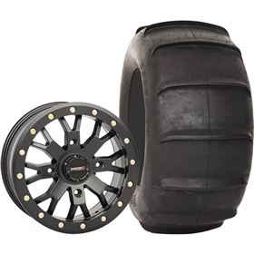 System 3 Off-Road 15x10, 4/137, 5+5 SB-4 Wheel And 31x13-15 DS340 Rear Tire Kit