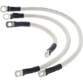 All Balls Battery Clear Cables For Harley Davidson
