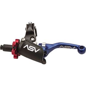 ASV Inventions F4 Series ATV Shorty Clutch Lever With Pro Perch And Hot Start
