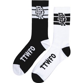 Dirt Bike Kidz Stacked Socks - 2 Pack