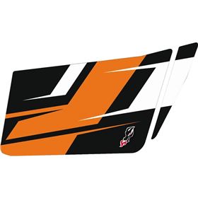 Dragonfire Racing LoBoy Orange Maddness Door Graphic Kit