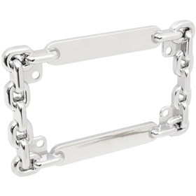 Drag Specialties Chain License Plate Frame