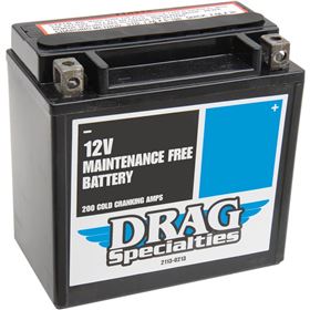 Drag Specialties AGM Maintenance Free Battery