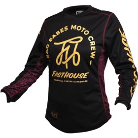 Fasthouse Grindhouse Golden Script Girl's Jersey