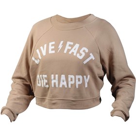 Fasthouse Die Happy Women's Crop Sweatshirt