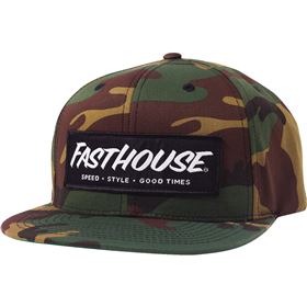 Fasthouse Speed Style Good Times Camo Snapback Hat