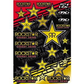 Factory Effex Rockstar Energy Reflective Sticker Sheet