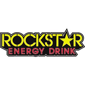 Factory Effex Rockstar Text Logo Die-Cut Sticker