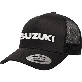 Factory Effex Suzuki Core Curved Bill Snapback Trucker Hat
