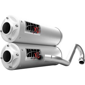 HMF Titan XL Series Dual Complete Turbo Back Exhaust System