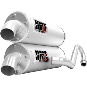 HMF Titan XL Series Dual Complete Exhaust System