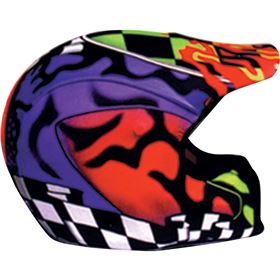 Moto-Vation Racing Checker Helmet Skinz