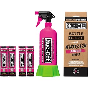 Muc-Off Punk Powder Fast Action Bike Cleaner With Reusable Bottle
