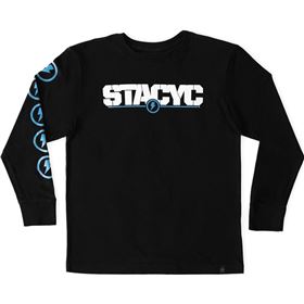 Stacyc Logo Long Sleeve Youth Tee