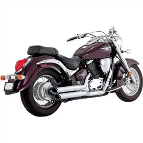 Vance And Hines Twin Slash Staggered Complete Exhaust System