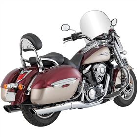 Vance And Hines Twin Slash Staggered Dual Slip-On Exhaust System