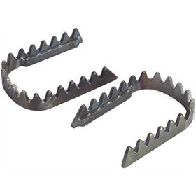 Works Connection Weld-On Pro Footpeg Widener For 1 5/8