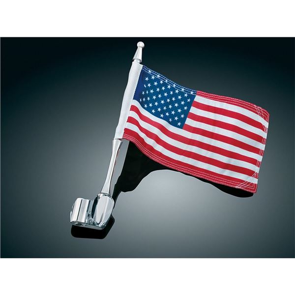 Kuryakyn Antenna Flag Mount With Flag