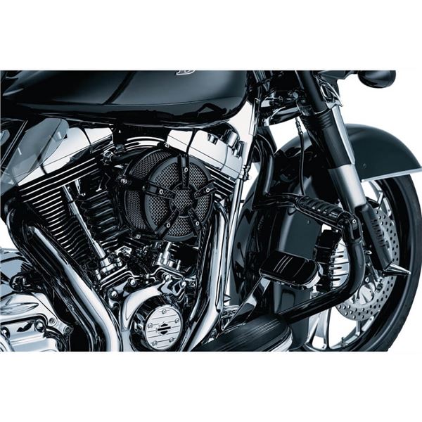 Kuryakyn Throttle Servo Motor Cover For Screamin' Eagle Stage 1 Or Heavy Breather Air Cleaner