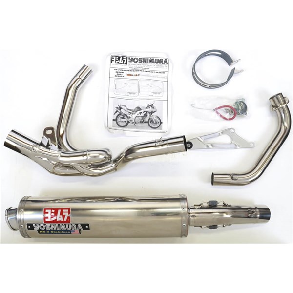 Yoshimura RS-3 Race Series Non-CARB Compliant Complete Exhaust System For Suzuki SV650 / S