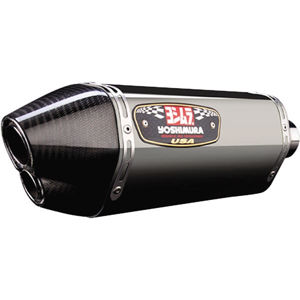 Yoshimura R-77D Race Series Non-CARB Compliant Dual Outlet Complete Exhaust System