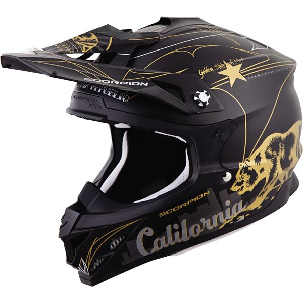 Scorpion EXO VX-35 Golden State Helmet