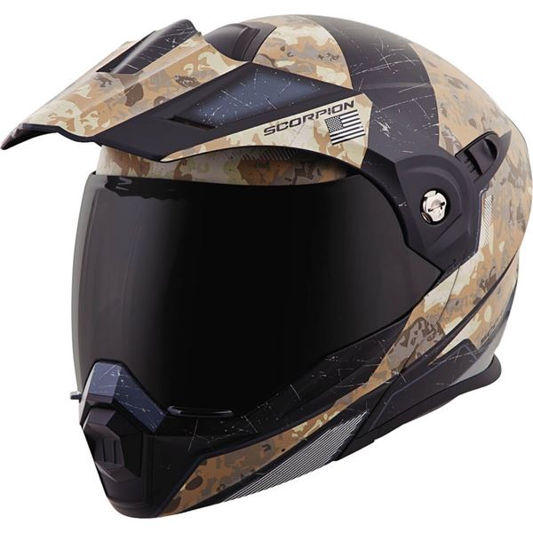 Scorpion EXO EXO-AT950 Battleflage Modular Dual Sport Helmet