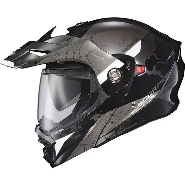 Scorpion EXO EXO-AT960 Topographic Modular Dual Sport Helmet