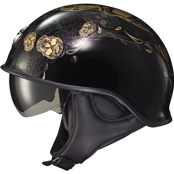 Scorpion EXO EXO-C90 Kalavera Half Helmet