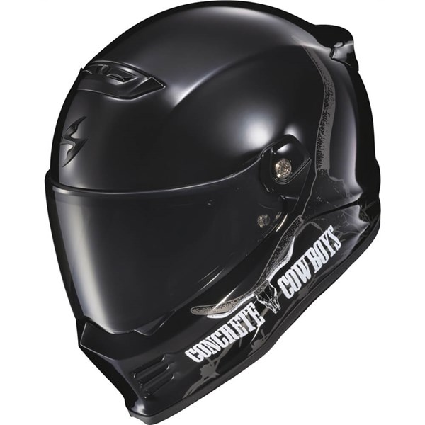 Scorpion EXO Covert FX Concrete Cowboys Full Face Helmet