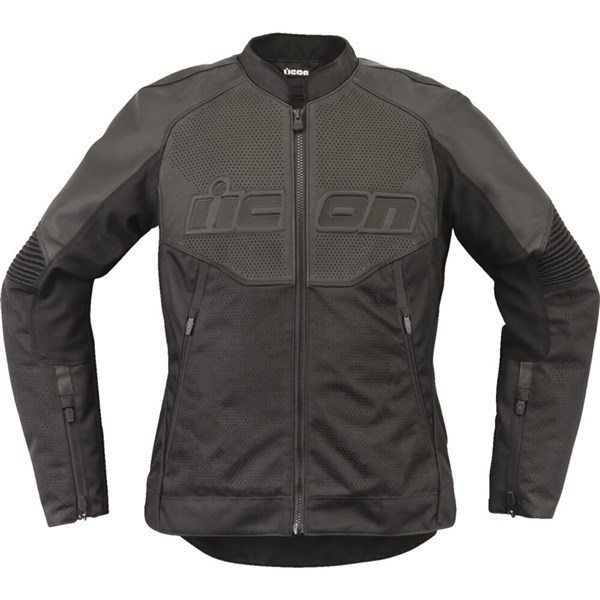Icon Overlord3 Women's Vented Leather Jacket