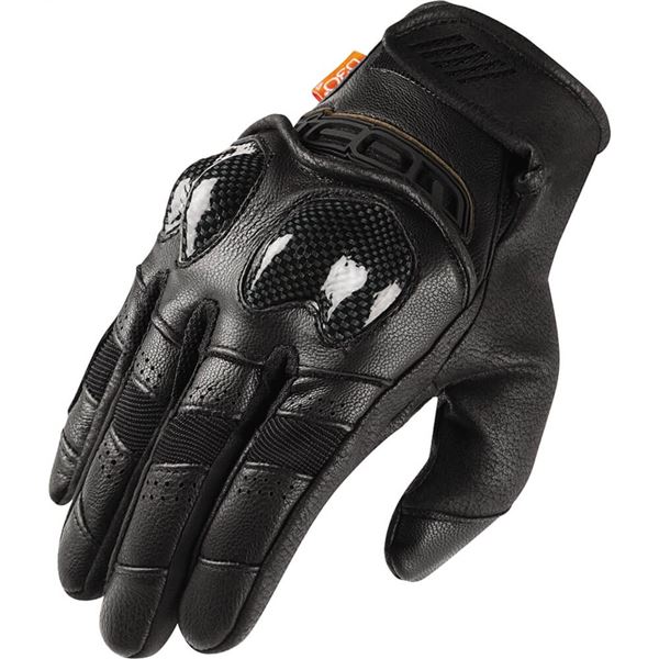 Icon Contra2 Leather / Textile Gloves