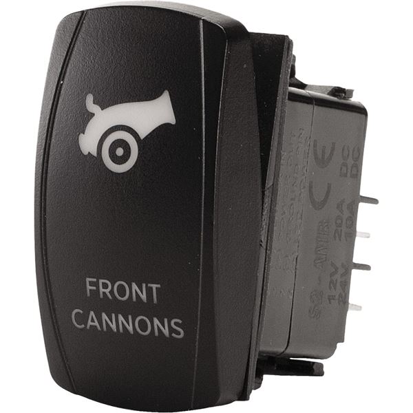 Flip Front Cannons Light Switch