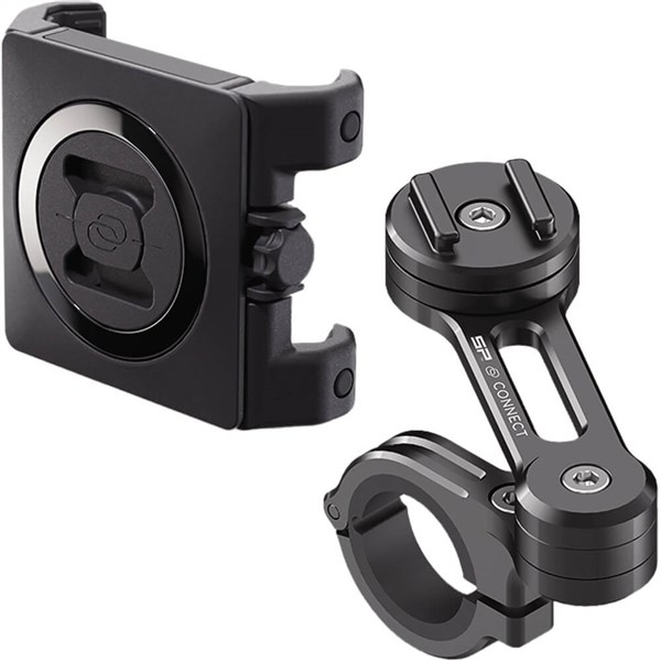 SP Connect Universal Phone Clamp And Moto Mount Pro Bundle