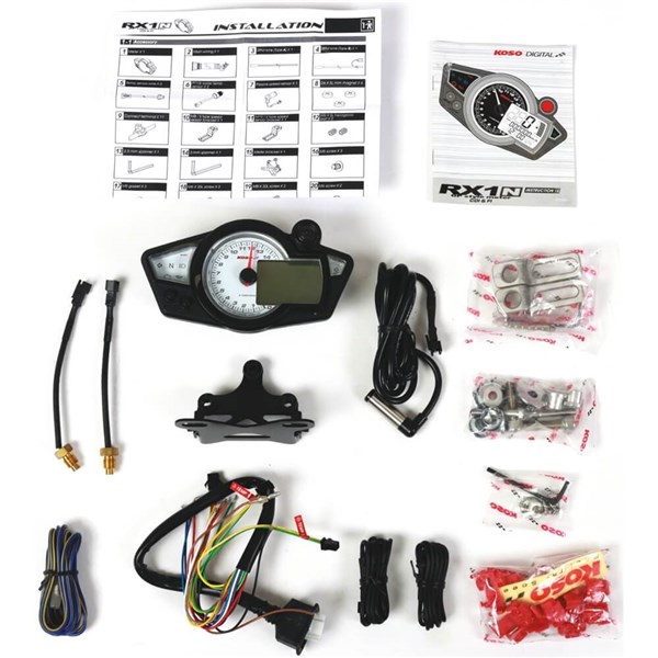 Koso RX-1N GP Style Multi-Function Dashboard