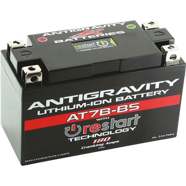 Antigravity Batteries Ag At7b Bs Re Start Lithium Ion Battery