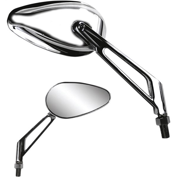 Parts Unlimited Universal X-Treme Mini Mirror With 5.5