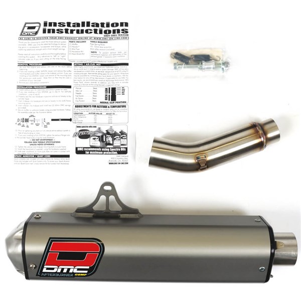DMC Exhaust Afterburner Comp Slip-On Exhaust For Honda TRX450R