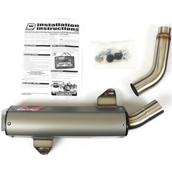 DMC Exhaust Afterburner Comp Slip-On Exhaust For Suzuki LTR450