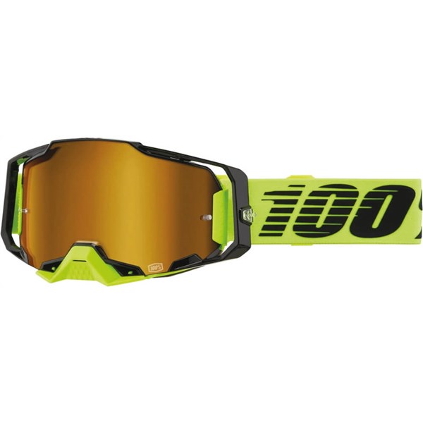 100 Percent Armega Neon Yellow Goggles