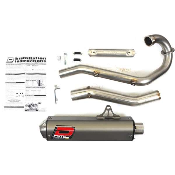 DMC Exhaust Afterburner Comp Complete Exhaust System For LTZ / KFX / DVX 400